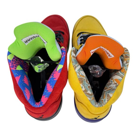 Jordan 5 Retro SE “What The” “Solar Orange” - Mens Size 9.5. - No Box - Picture 7 of 11